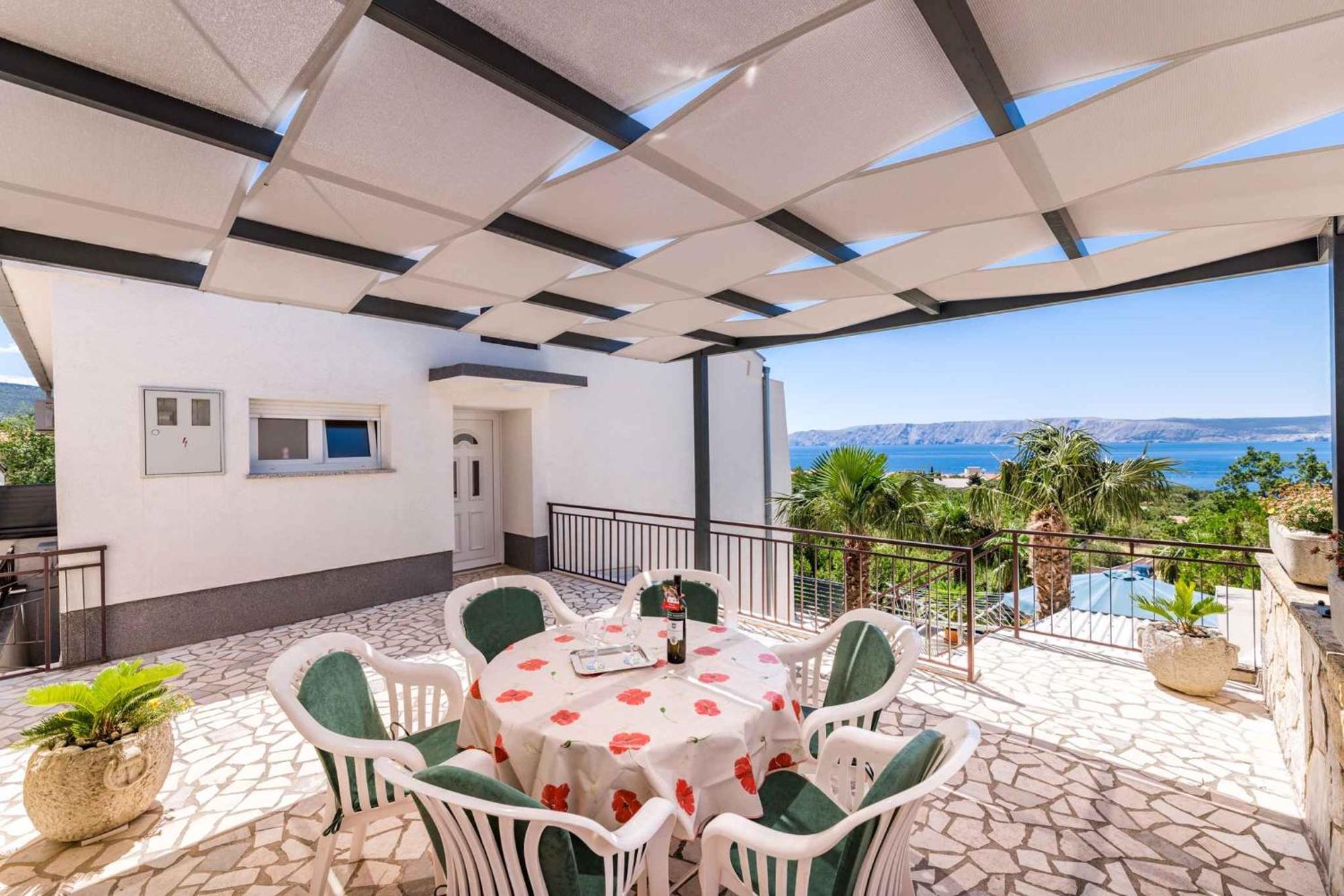 Apartment In Novi Vinodolski 15274 포빌레 외부 사진